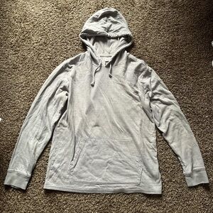 Grey casual hoodie
